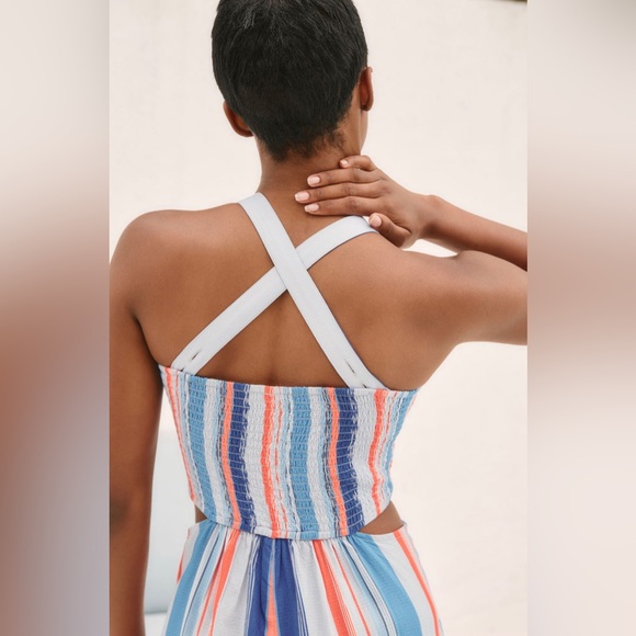 NWT Anthropologie The Piper Bandeau Cutout Jumpsuit - Picture 4 of 6